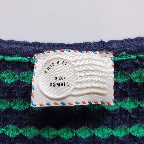 Anthro 9-h15 StCl Peplum short sleeve top size xs - Picture 5 of 8